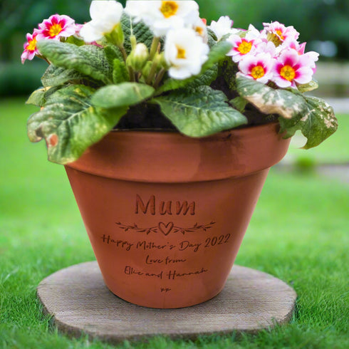 Happy Mother's Day Personalised Plant Pot